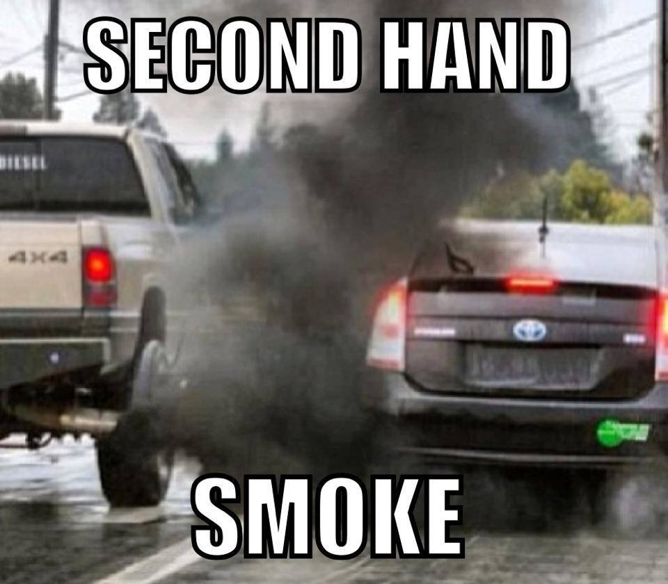 Funny Truck Meme Second Hand Smoke Picture