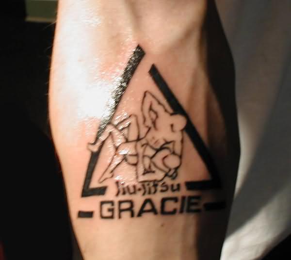 Gracie Country Tattoo On Forearm