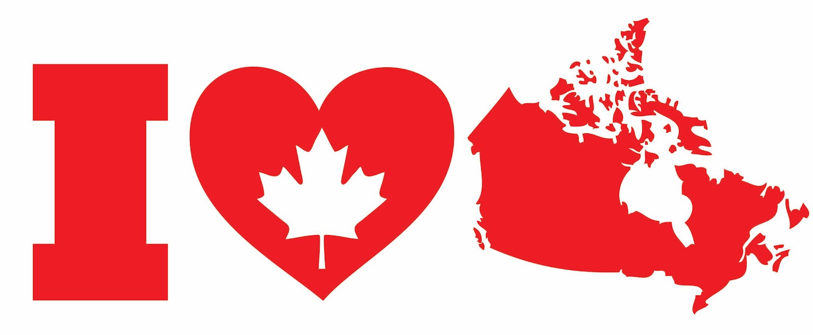 I Love Canada Happy Canada Day