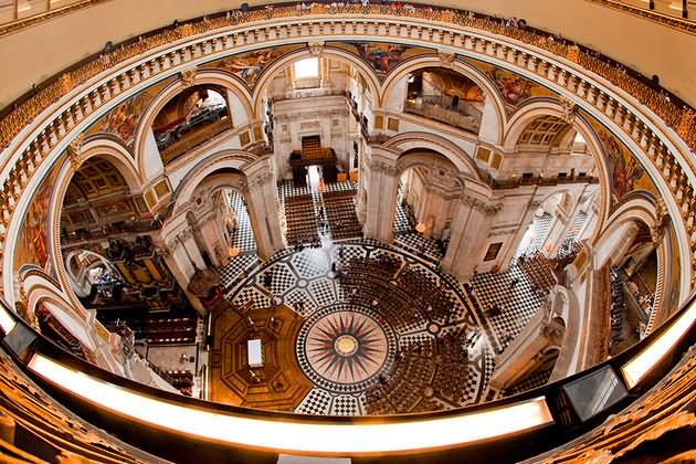 Incredible Inside View Of St Paul's Cathedral