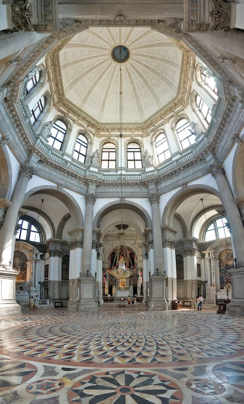 Inside View Of The Santa Maria della Salute