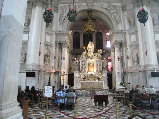 Inside View Of The Santa Maria della Salute