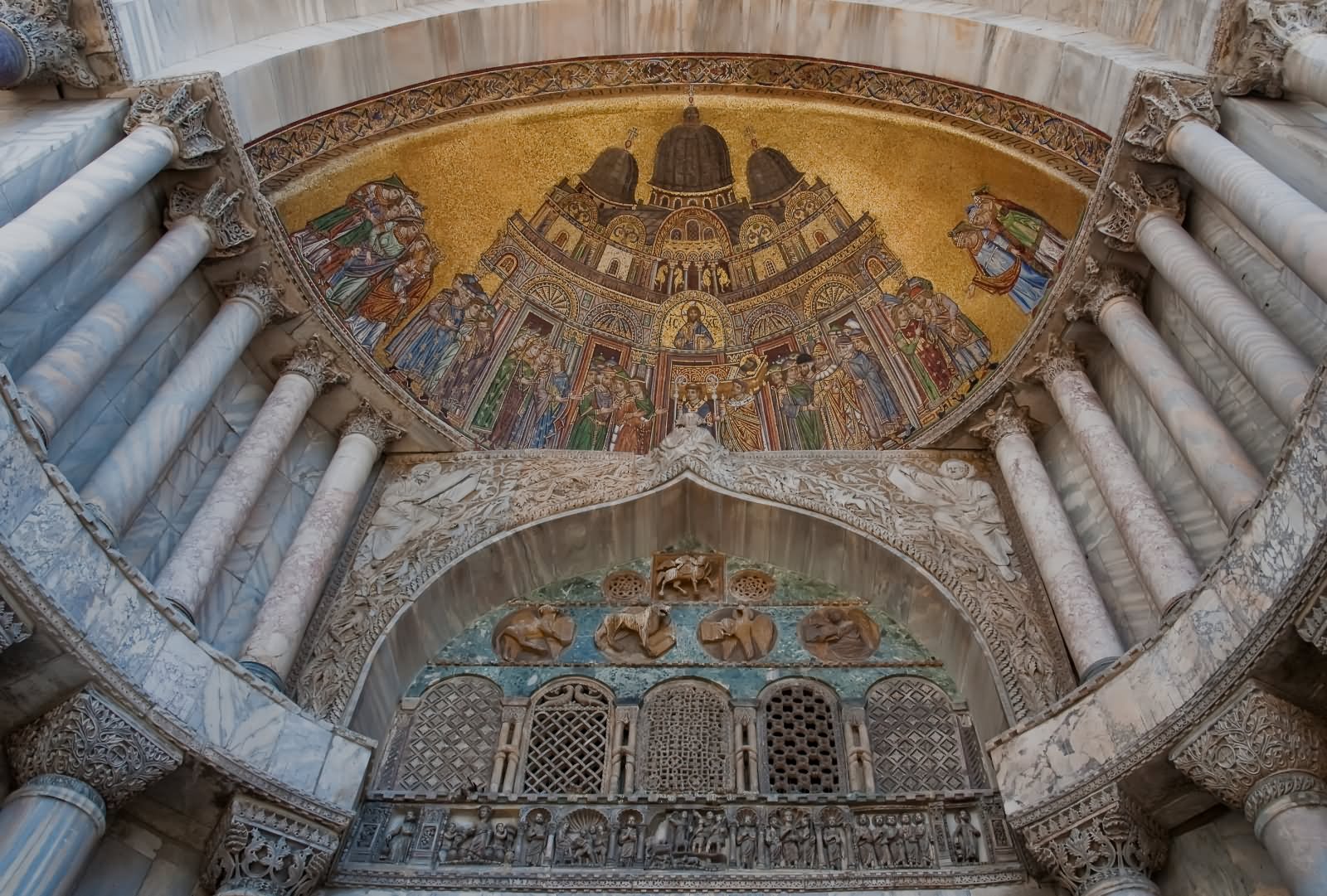 Interior Architecture Of St Mark's Basilica