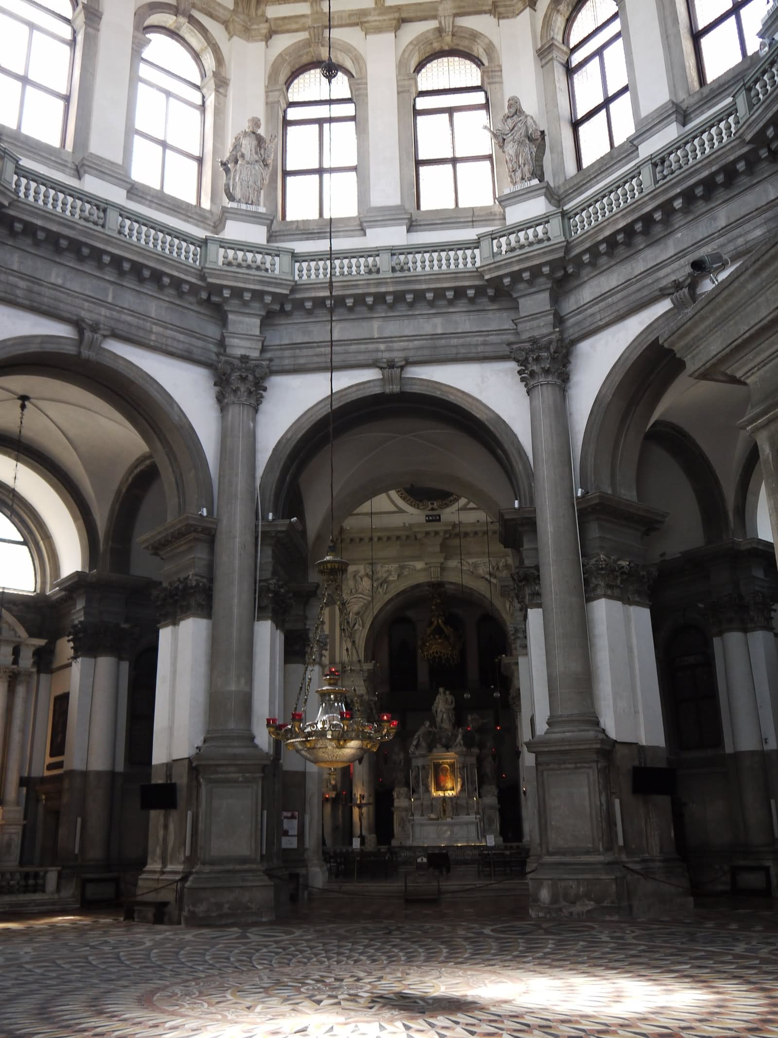 Interior View Of Santa Maria della Salute