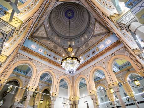 Interior View Of The Jumeirah Mosque