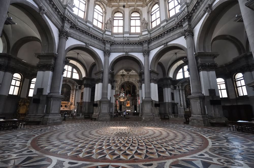 Interior View Of The Santa Maria della Salute