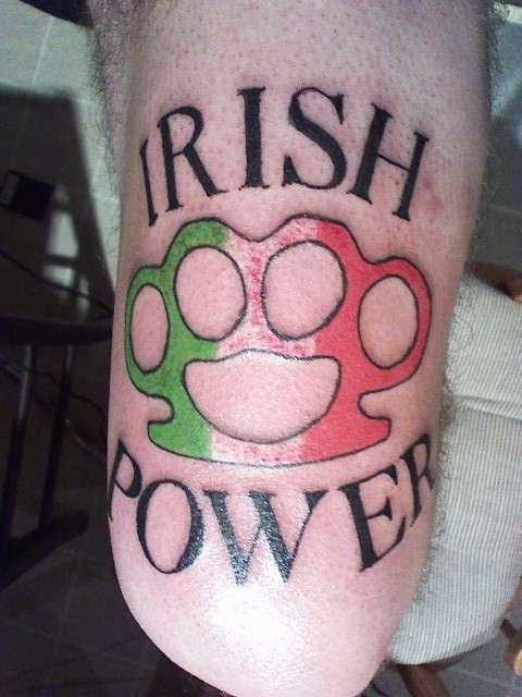 Irish Power Tattoo