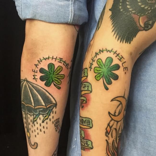 Irish Tattoos On Legs