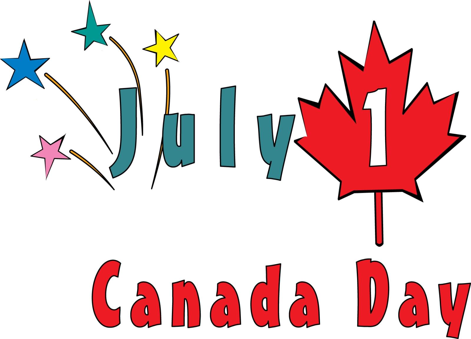 July 1 Canada Day Clipart Picture