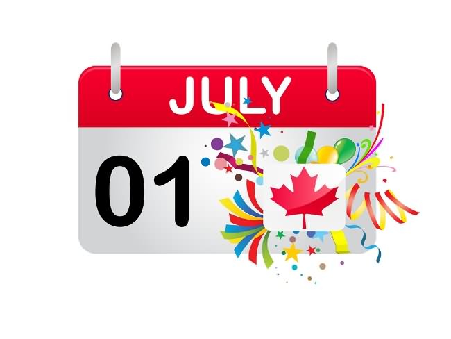 July 1 It's Canada Day