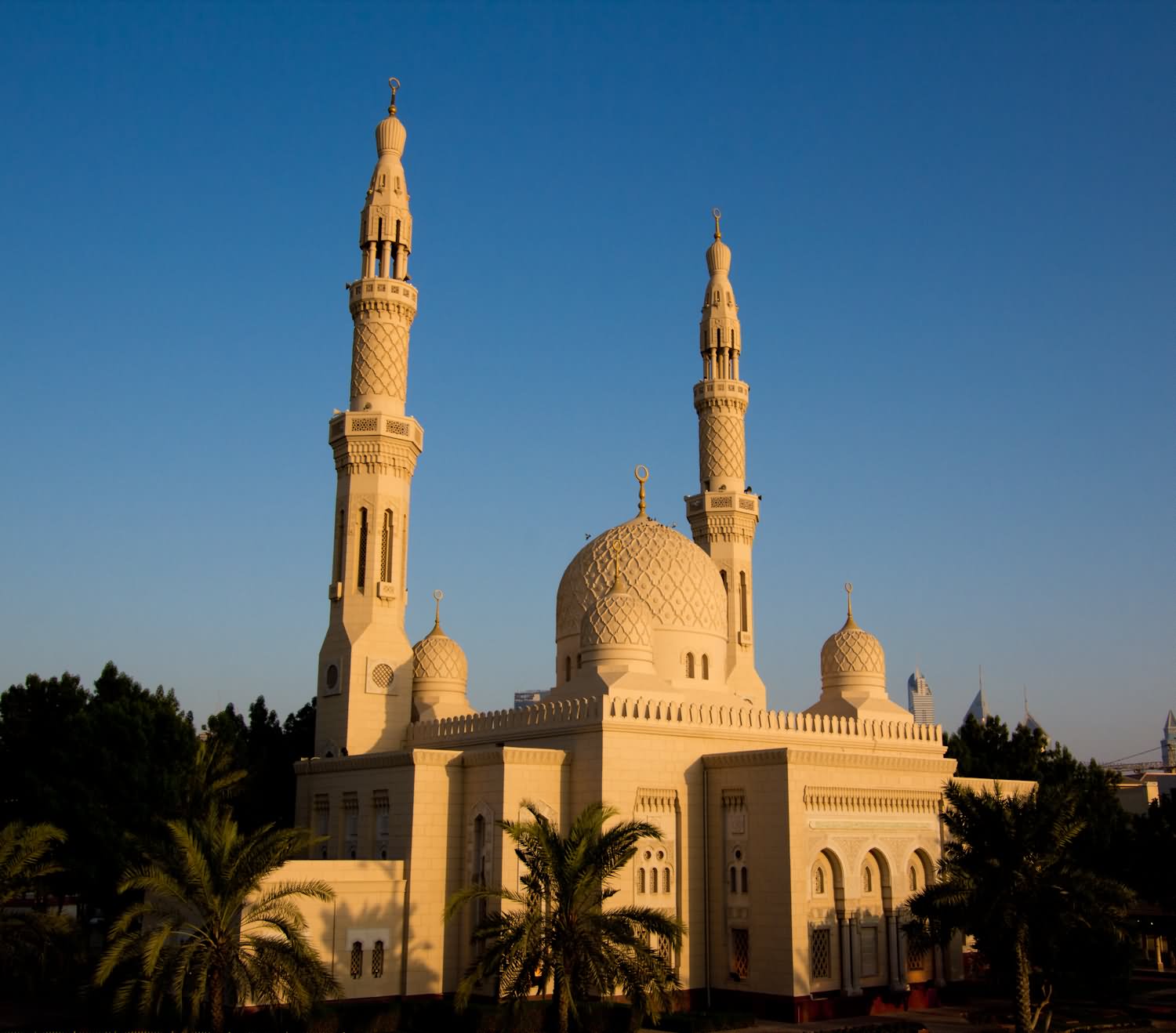 Jumeirah Mosque During Sunset