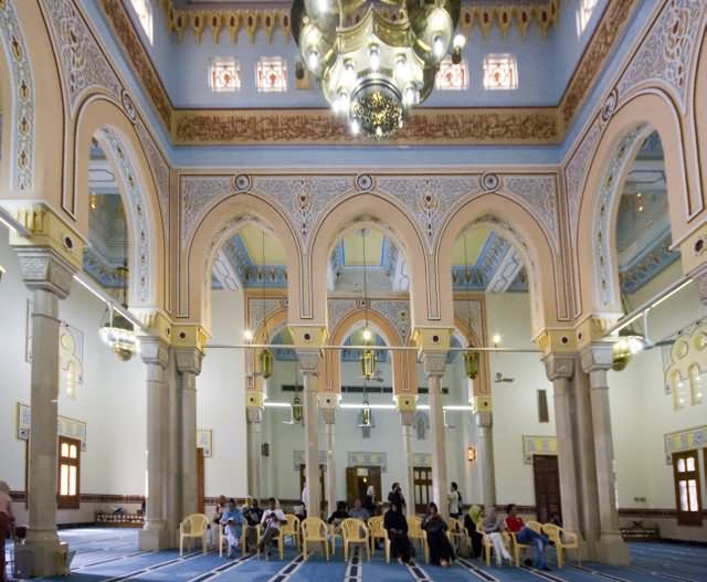 Jumeirah Mosque Interior View