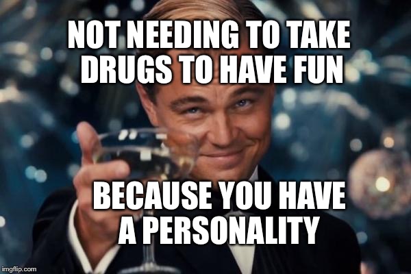 Leonardo DiCaprio Funny Drugs Meme Photo
