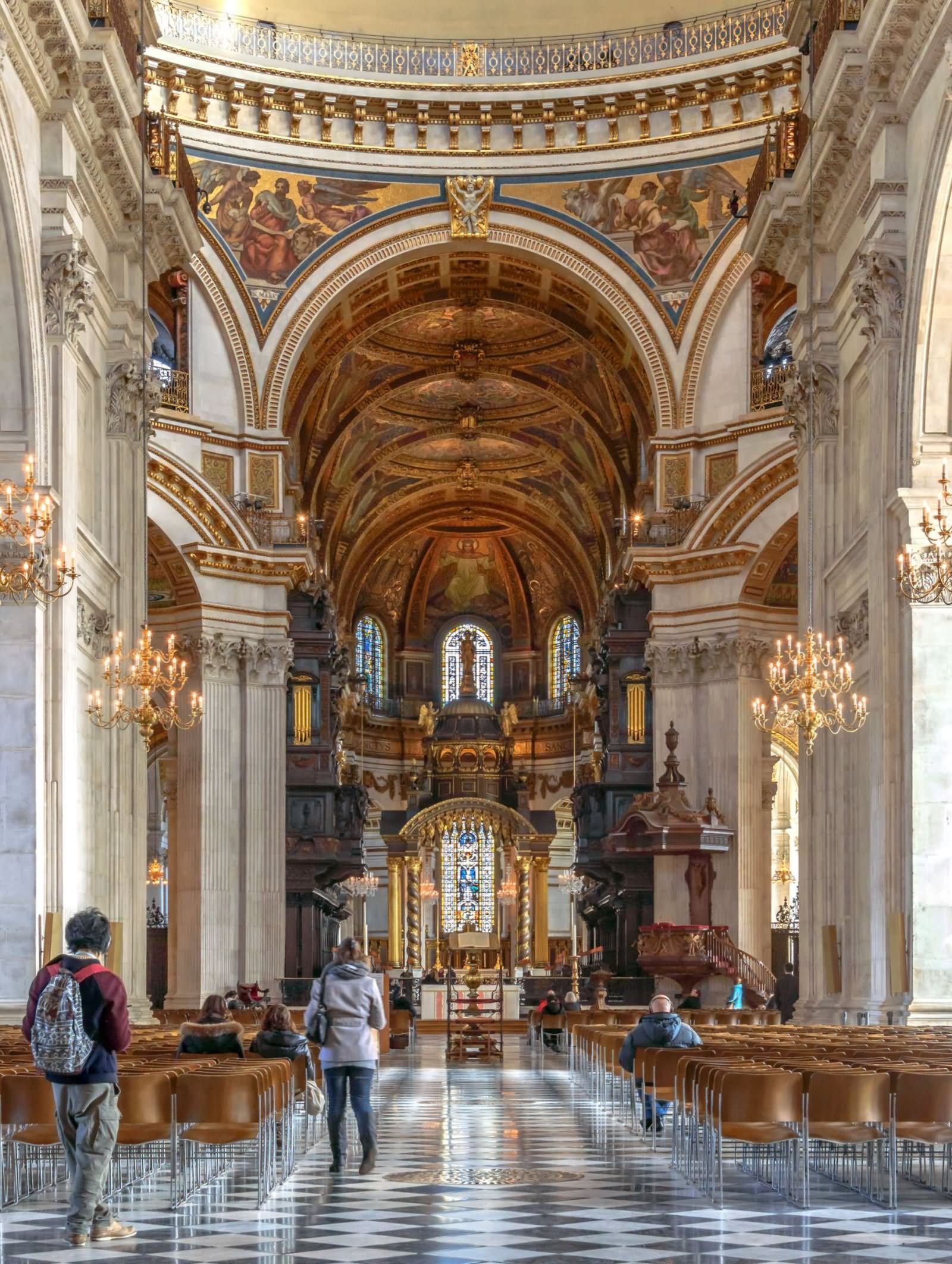 Nave Of St Paul's Cathedral Interior Picture