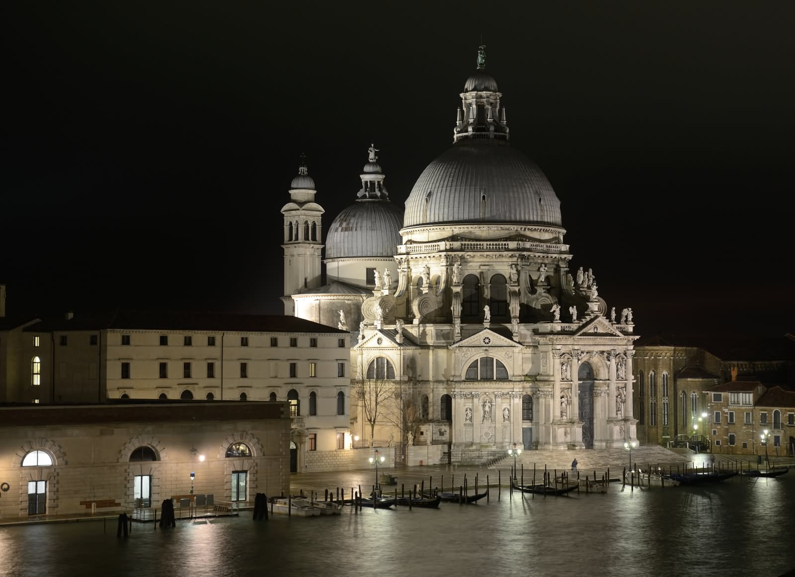 Night View Of The Santa Maria della Salute