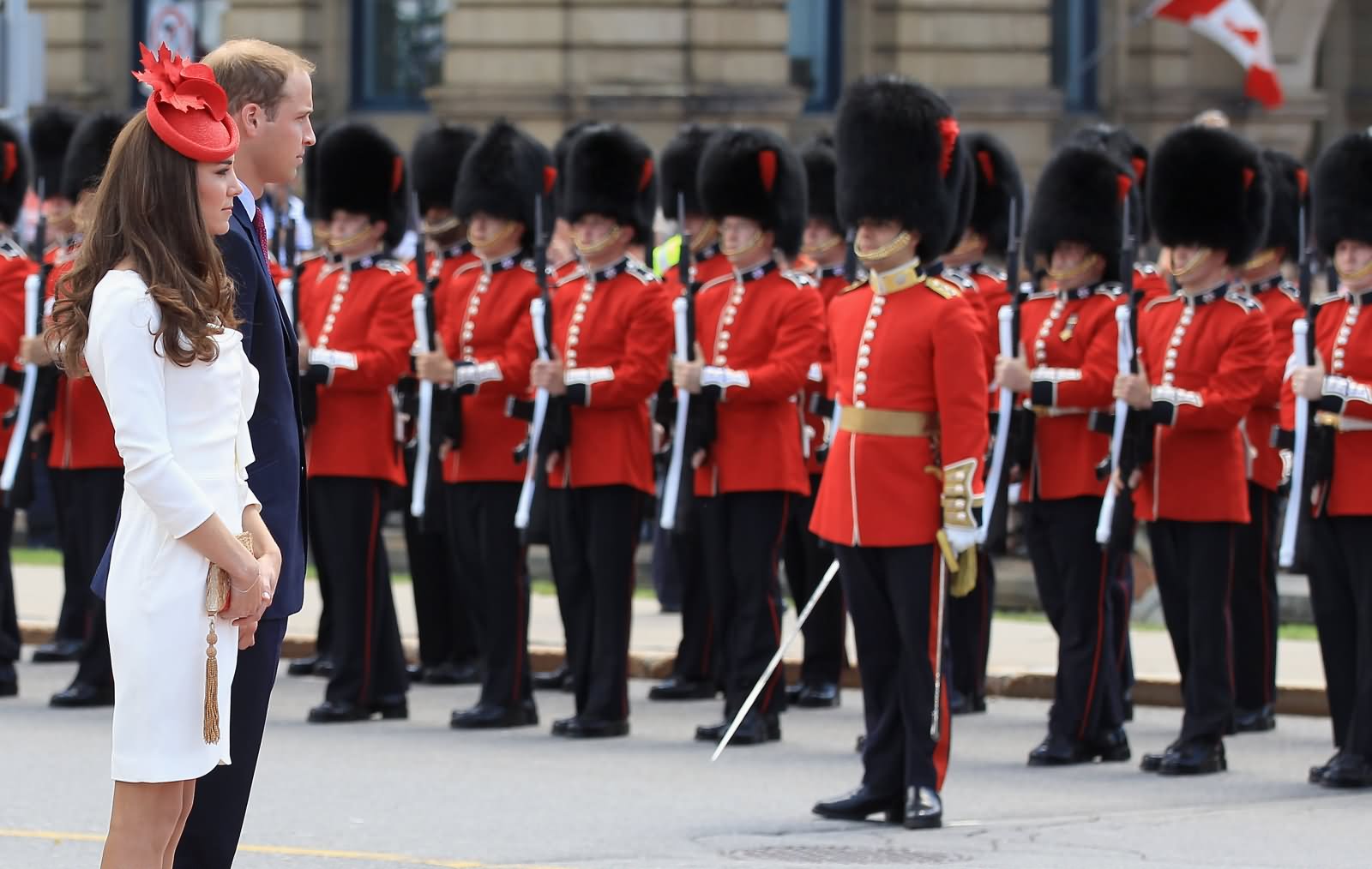 Prince Williams And Kate Middleton Took In Canada Day Parade In Otawa