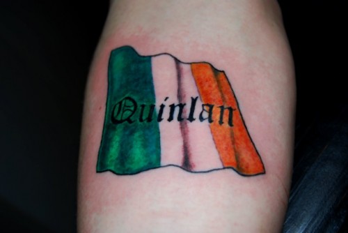 34+ Amazing Irish Flag Tattoos