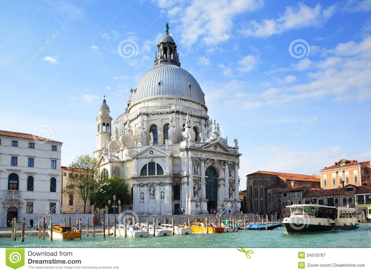 Santa Maria della Salute In Venice City