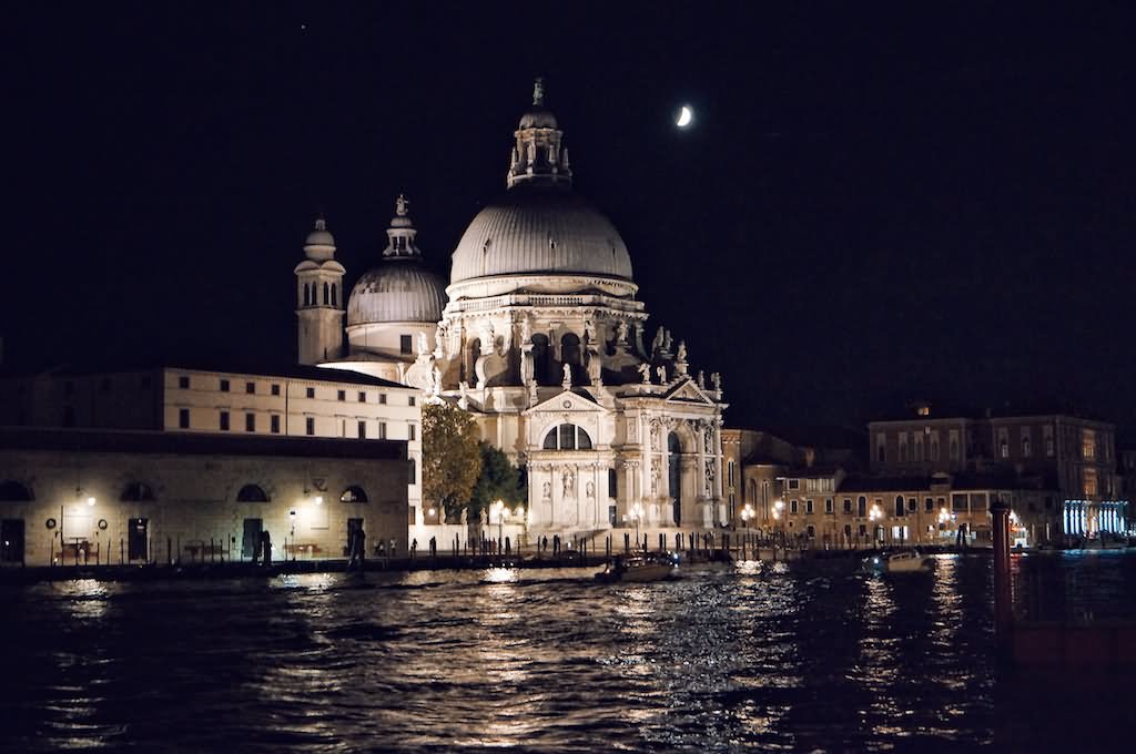 Santa Maria della Salute, Venice During The Night