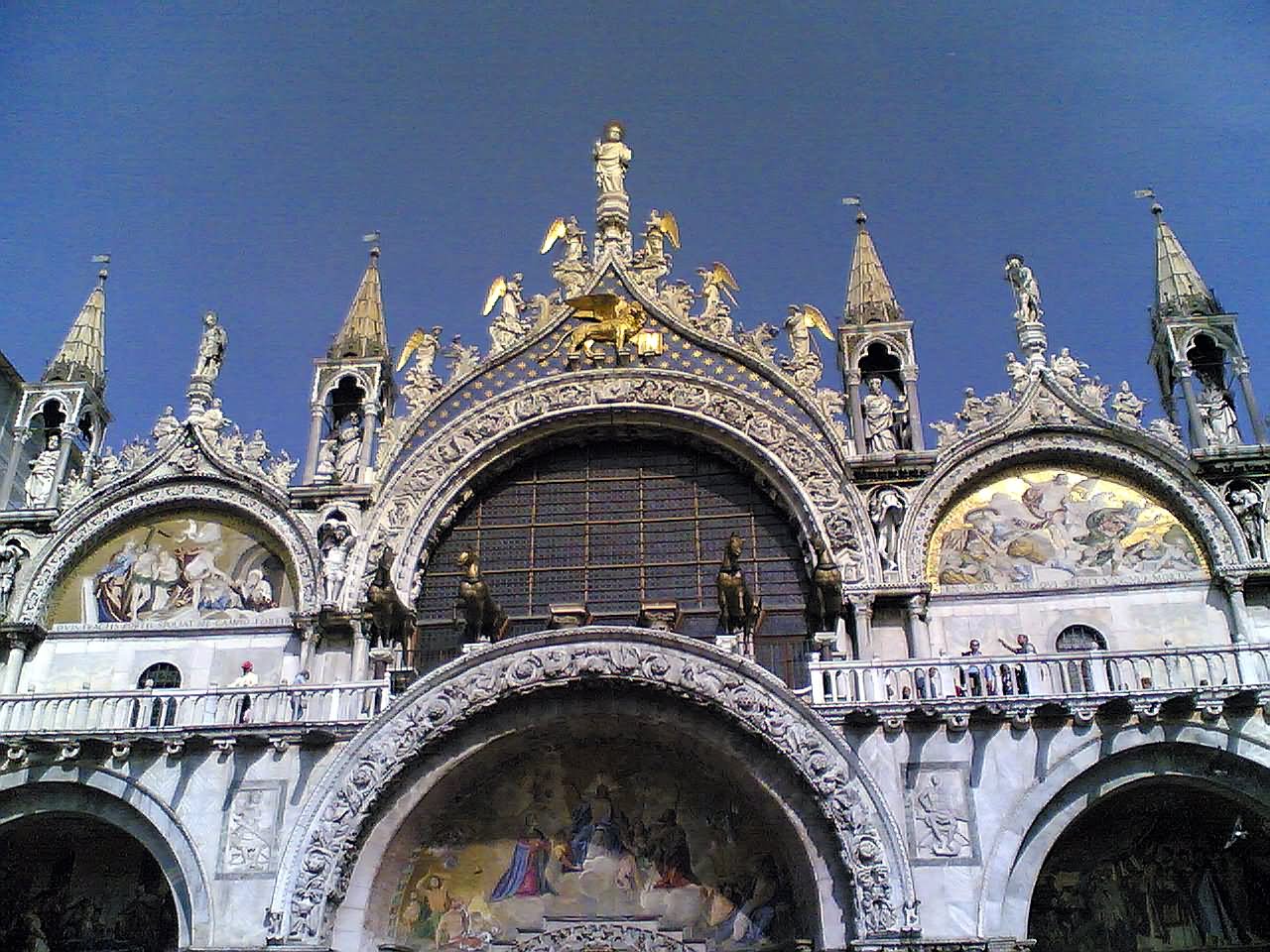 St Mark's Basilica Facade Picture
