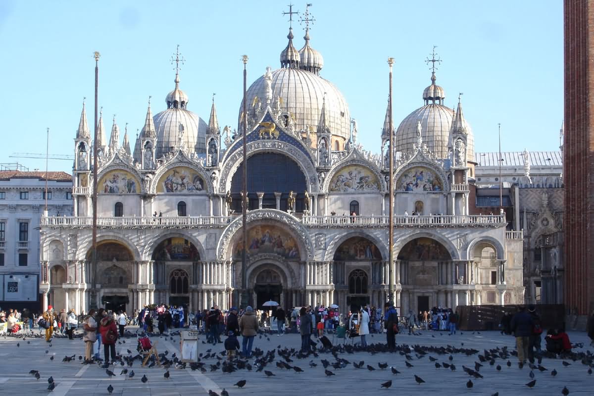 St Mark's Basilica Front Picture