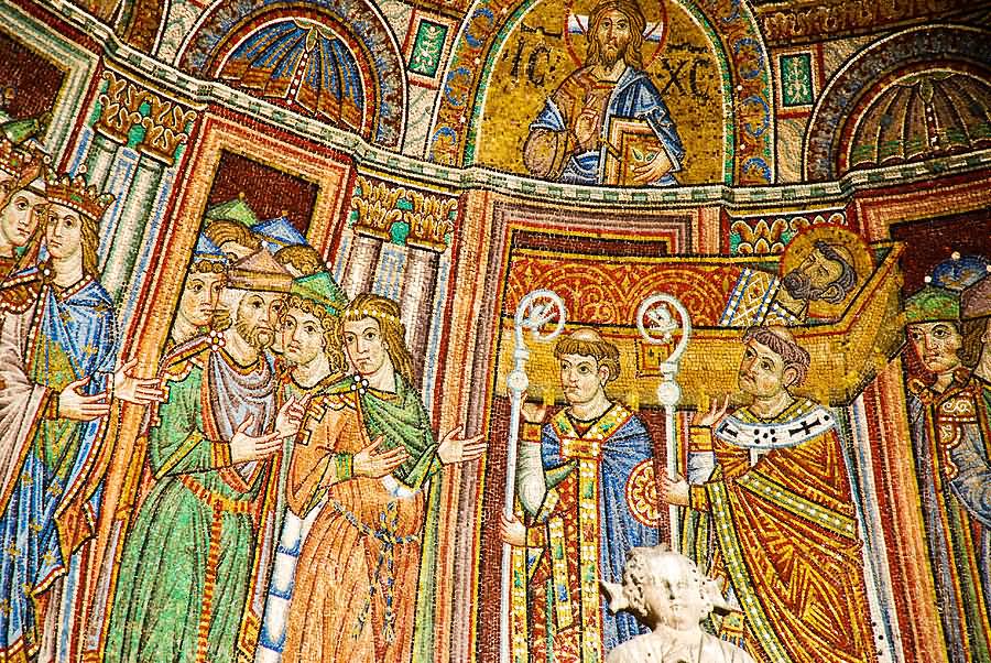 St Mark's Basilica Mosaic Inside Picture