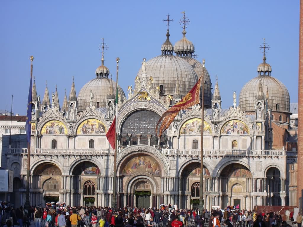 St Mark's Basilica, Venice Front Picture