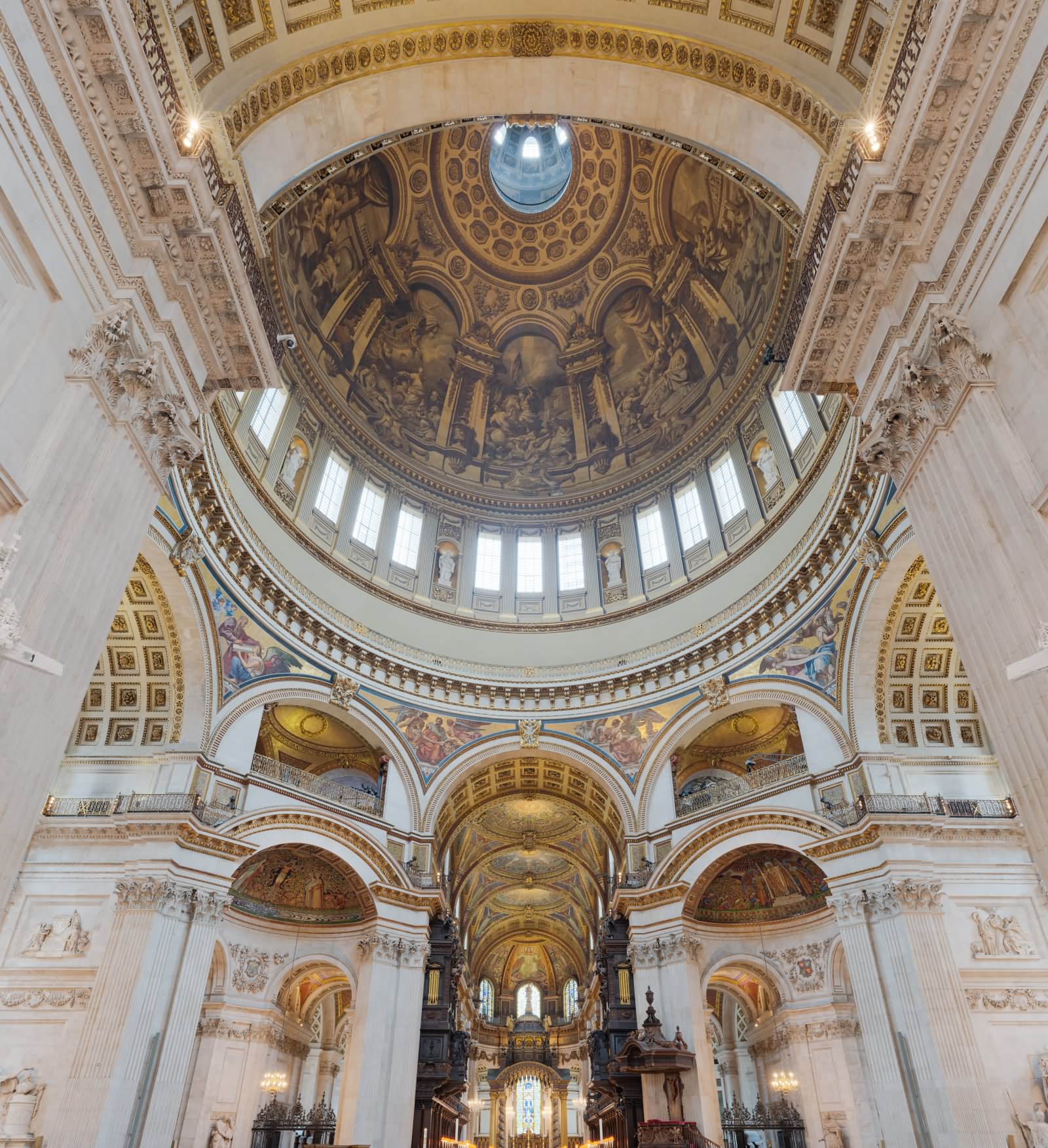 St Paul's Cathedral Interior Dome Picture