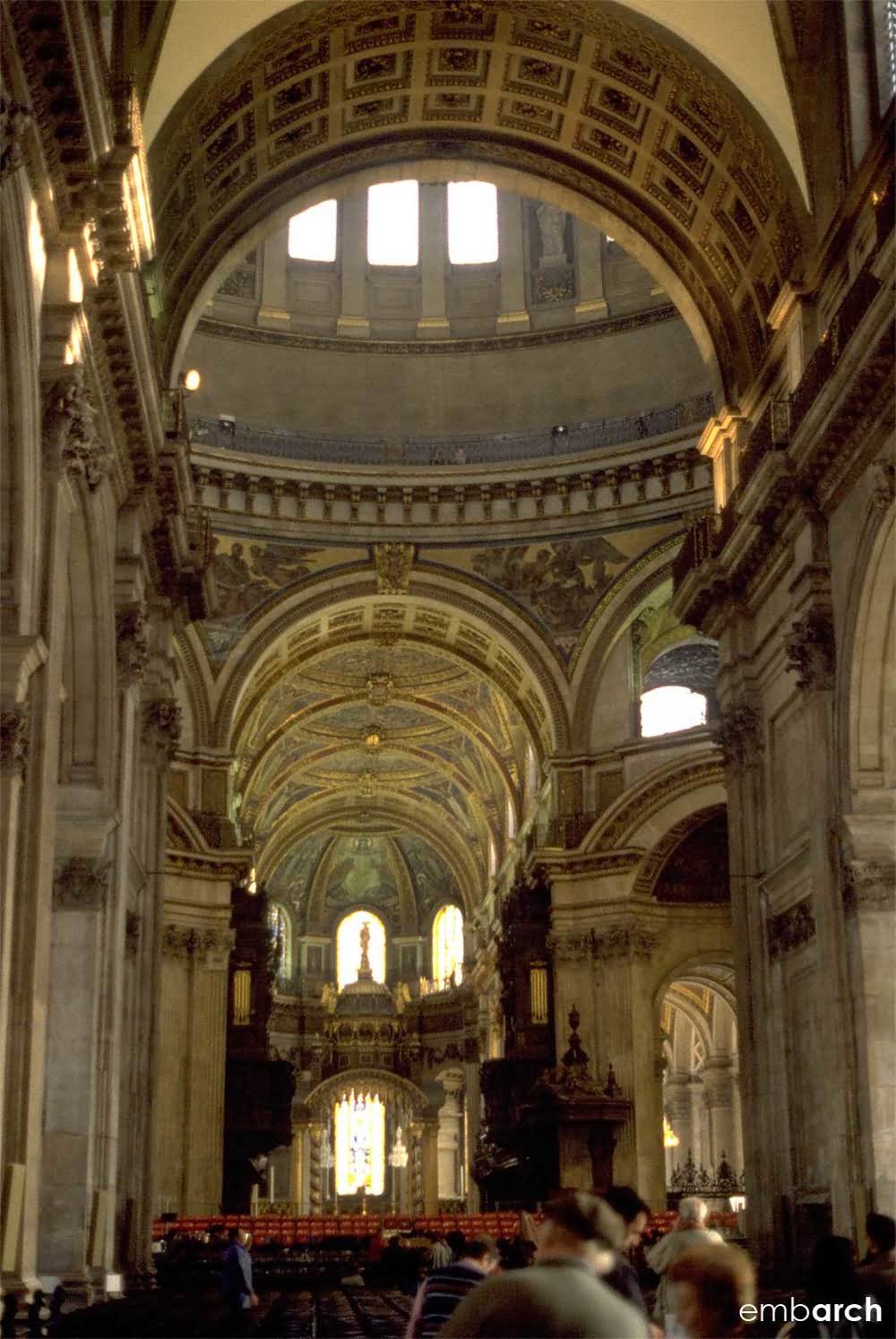 St Paul's Cathedral Interior View