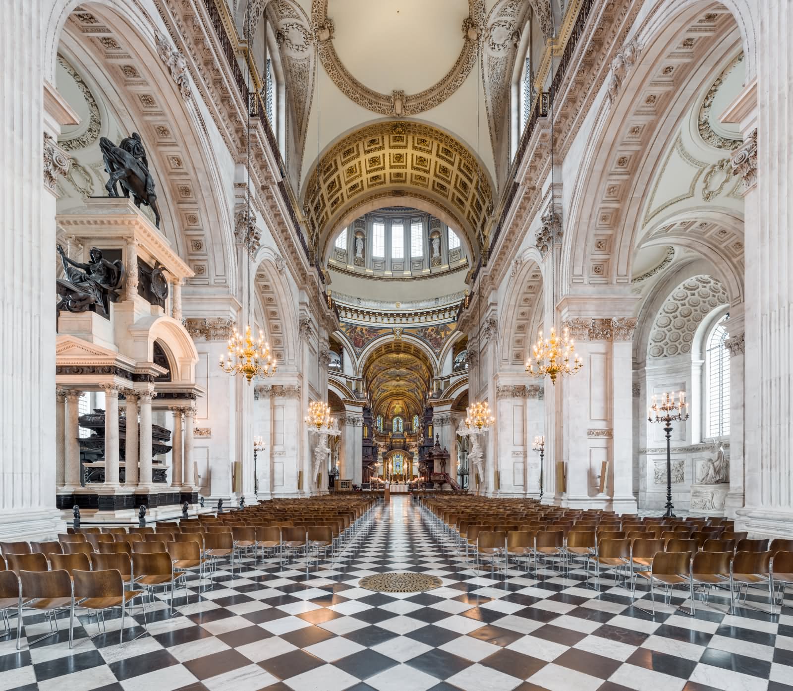 St Paul's Cathedral Nave Picture