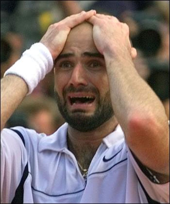 Tennis Player Funny Sad Face Picture