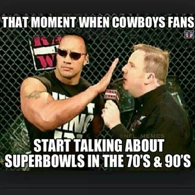 That Moment When Cowboys Fans Funny Meme Photo