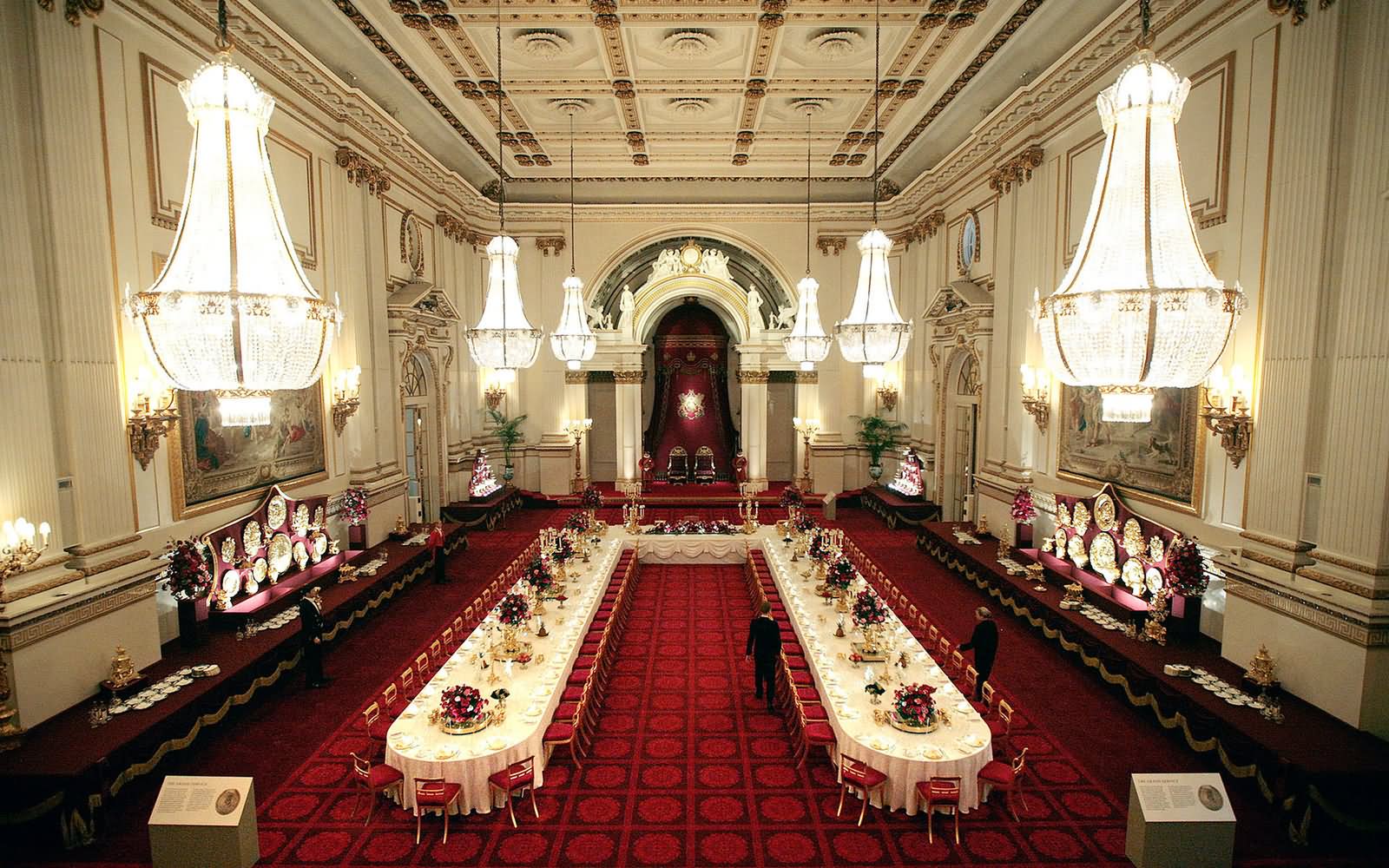 The Ballroom Of The Buckingham Palace