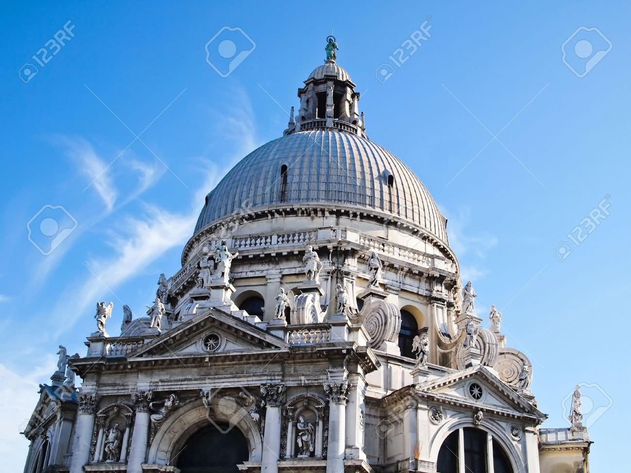 The Basilica Santa Maria della Salute In Venice