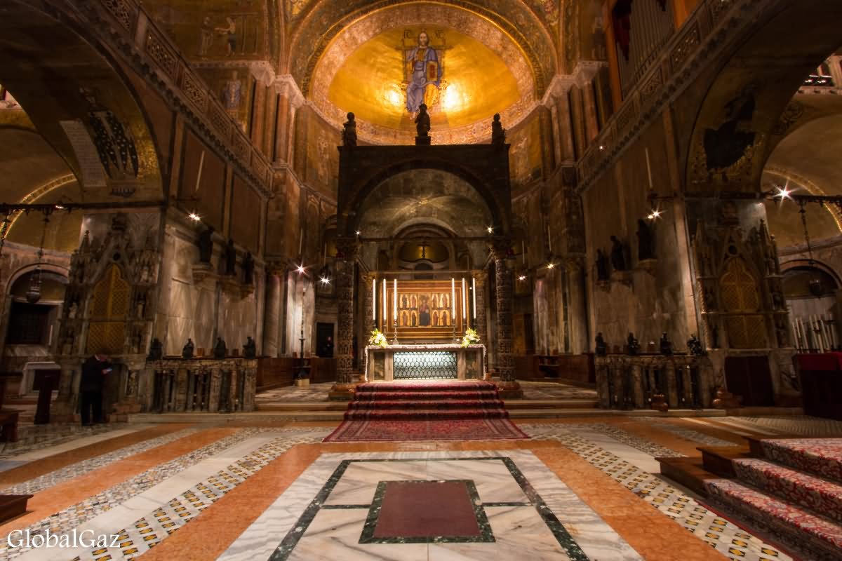 The Beauty Of St Mark's Basilica Inside Picture