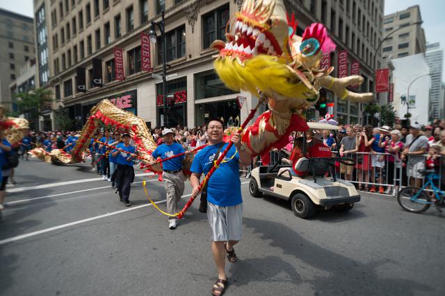 The Montreal Canada Day Parade Picture
