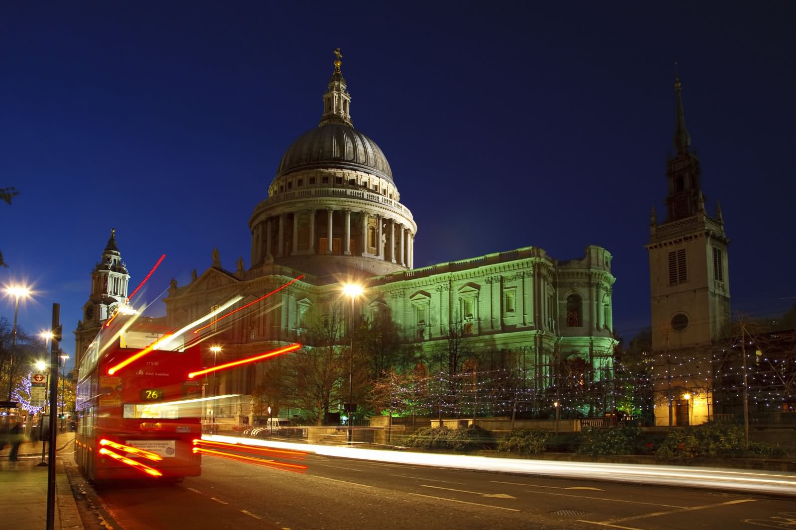 The St Paul's Cathedral Night Picture