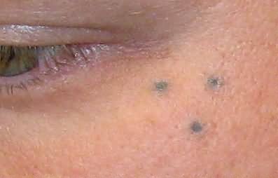 Three Dots Homemade Tattoo