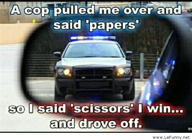 Very Funny Cop Meme Photo