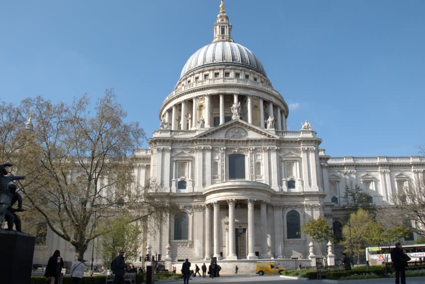 View Of The South Side Of St Paul's Cathedral, London