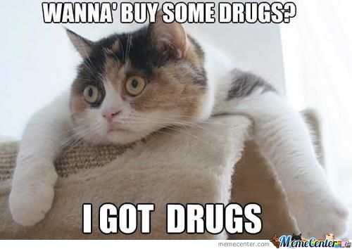 Wanna Buy Some Drugs I Got Drugs Funny Meme Picture