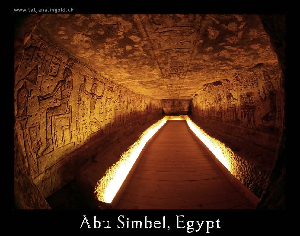 Abu Simbel Temple, Egypt Inside Picture
