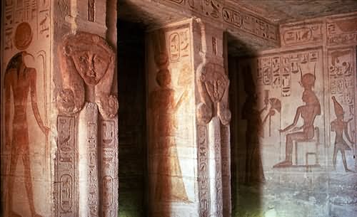 Abu Simbel Temple Interior Picture