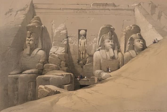Abu Simbel Temple Of Ramses II Picture