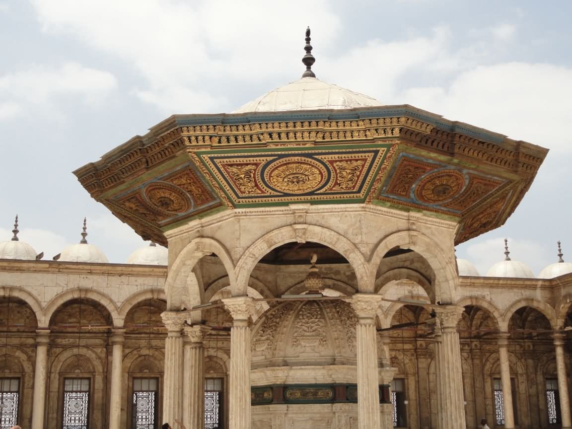 Ablution Area Inside The Muhammad Ali Mosque, Egypt