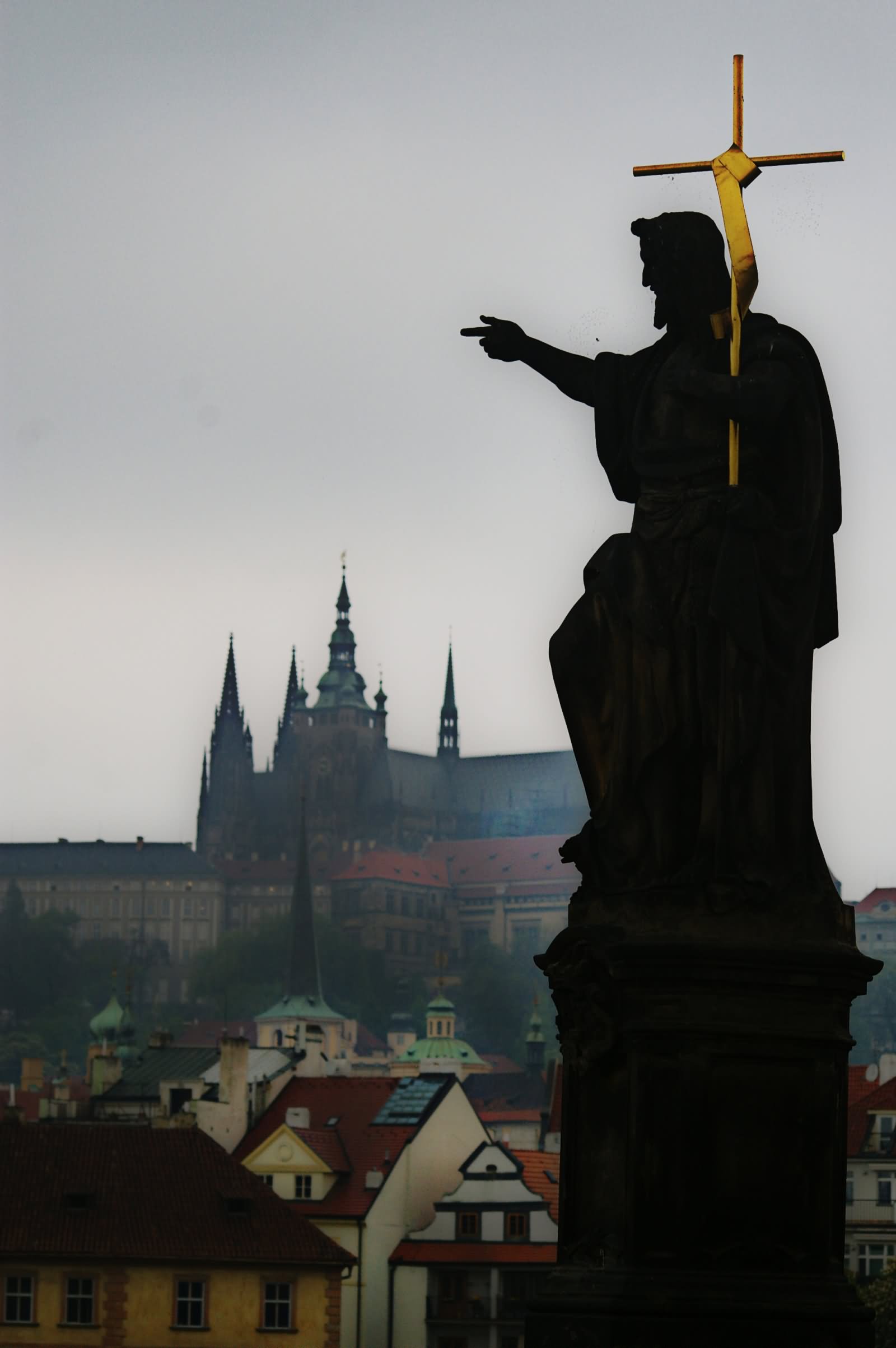 Amazing Statues On The Charles Bridge, Prague