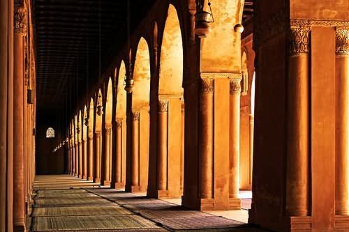 Arcade Inside The Ibn Tulun Mosque