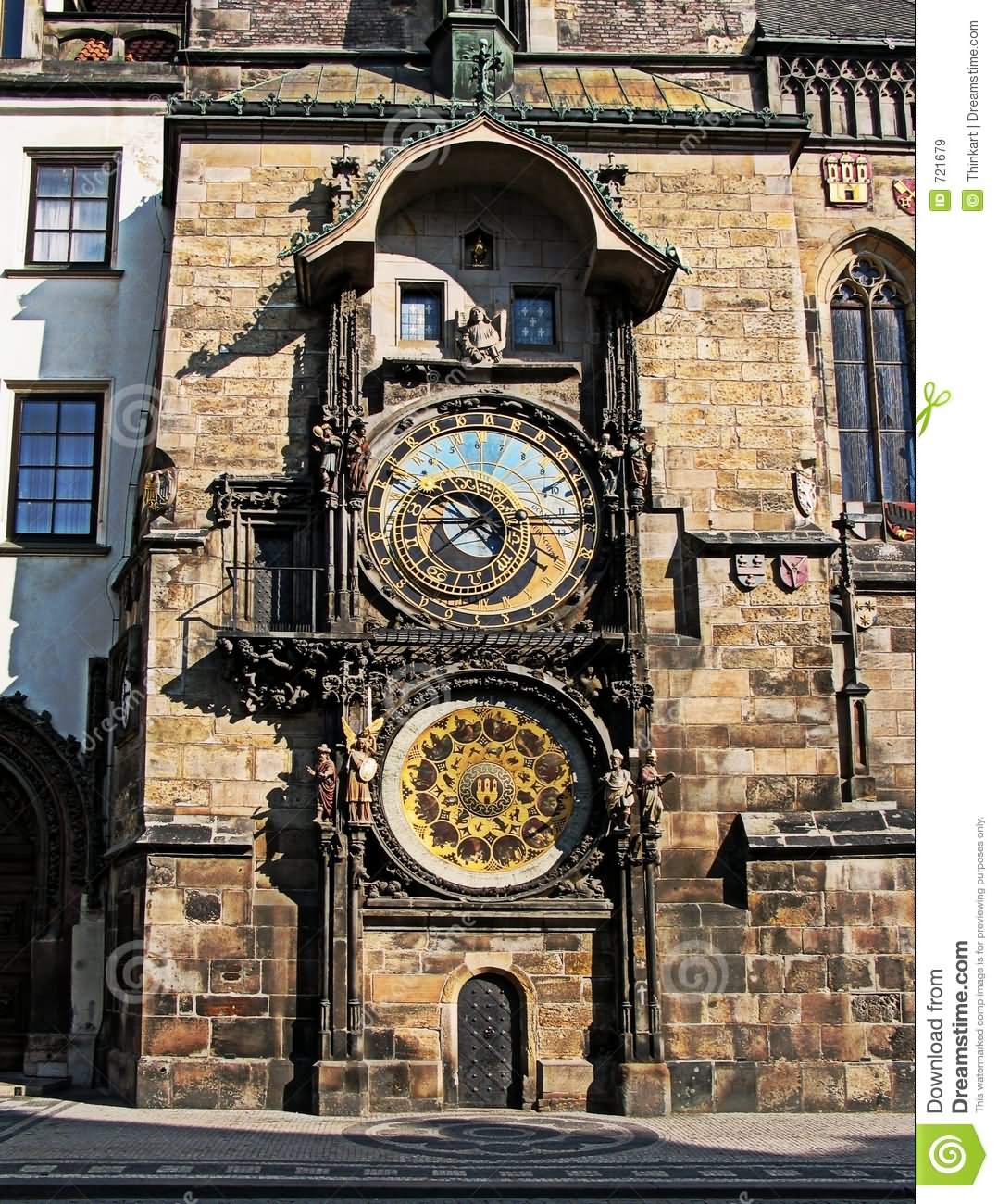Astronomical Clock At The Old Town Square