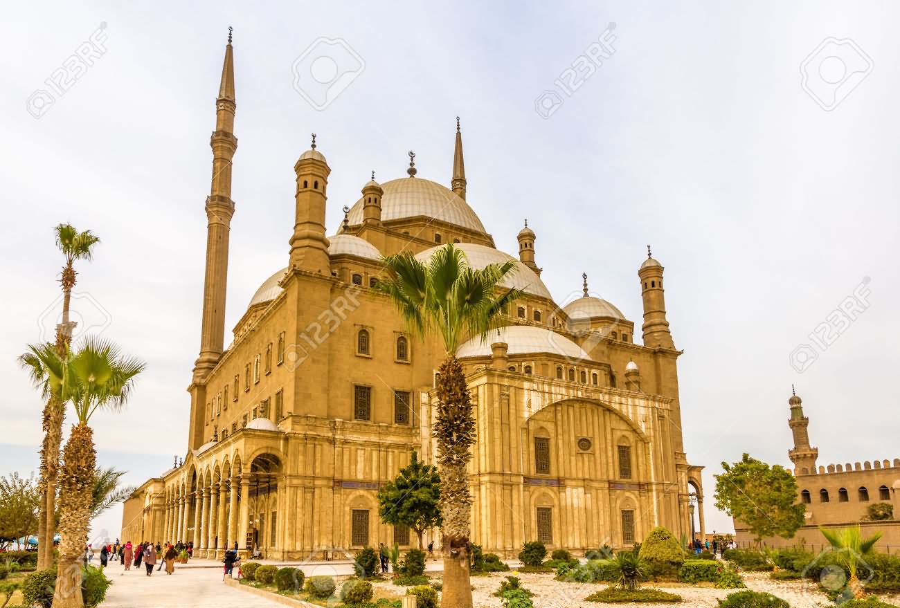 Beautiful Muhammad Ali, Mosque In Cairo