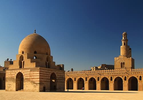 Beautiful Picture Of Mosque Of Ibn Tulun